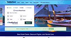 Desktop Screenshot of newedentravel.com